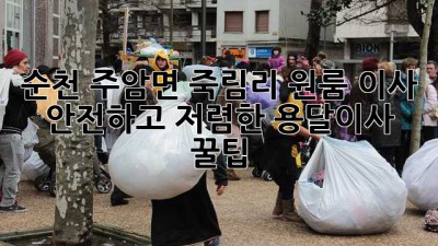 순천 주암면 죽림리 원룸 이사, 안전하고 저렴한 용달이사 꿀팁!